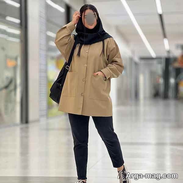 ایده زیبا تیپ با مقنعه