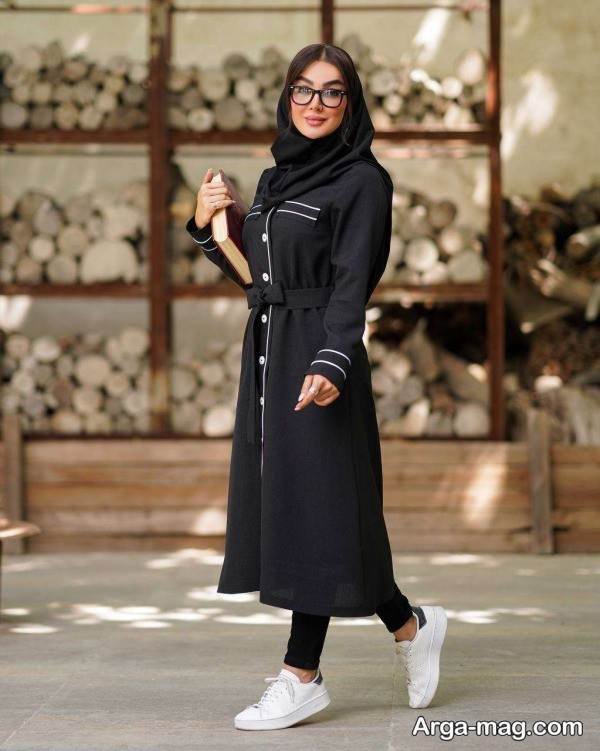 ایده متفاوت استایل با مقنعه