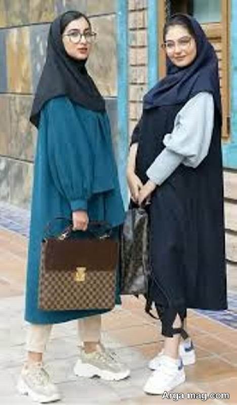 ایده تیپ با مقنعه خاص