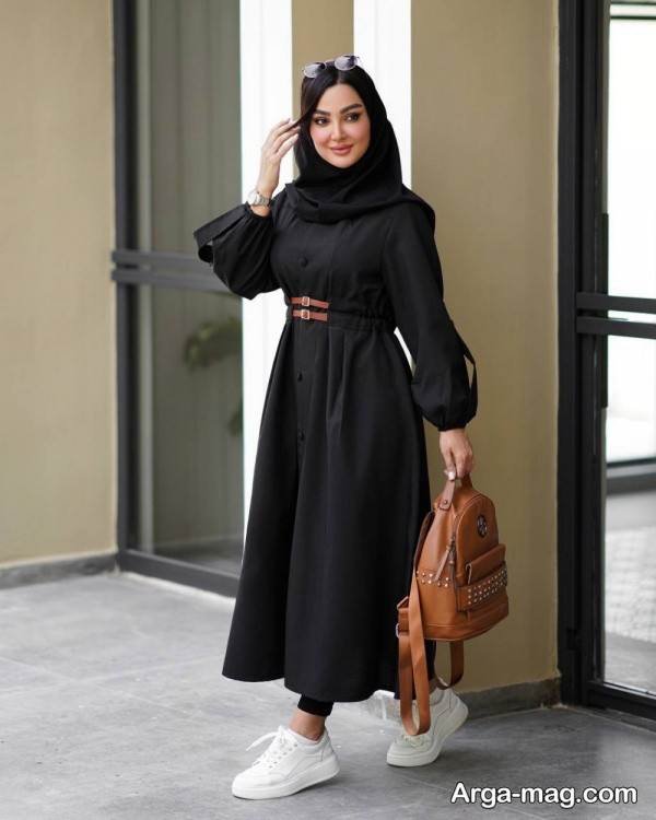 تیپ با مقنعه خاص