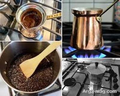 آموزش تهیه اسپرسو روی گاز