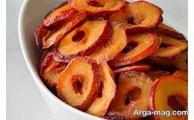 طرز تهیه برگه شلیل خوش رنگ و خوش طعم در خانه