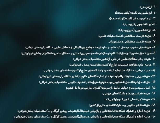 تصمیم جدید بانک مرکزی برای تغییر نرخ ارز/ رونمایی از دلار ۱۰۷ هزار تومانی برای ۵۹ سرفصل ارزی