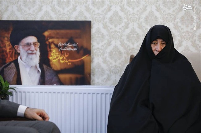 فرزندانم را در مسیری تربیت کردم که شهید میخواست