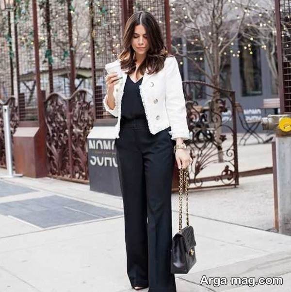  ایده زیبا تیپ با شلوار مشکی 