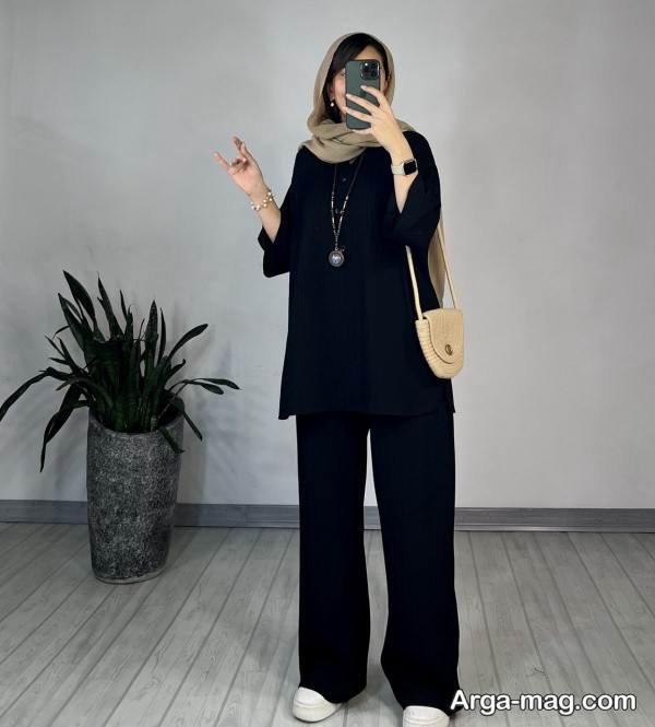  ایده تیپ خاص با شلوار مشکی