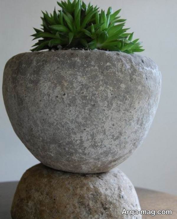 متفاوت ترین گلدون سنگی