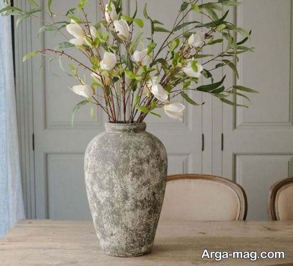 زیباترین گلدون سنگی