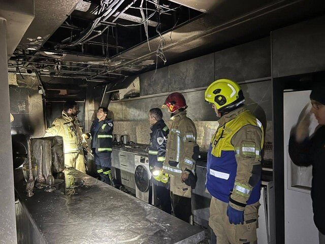 حریق در برج مسکونی وردآورد یک قربانی گرفت