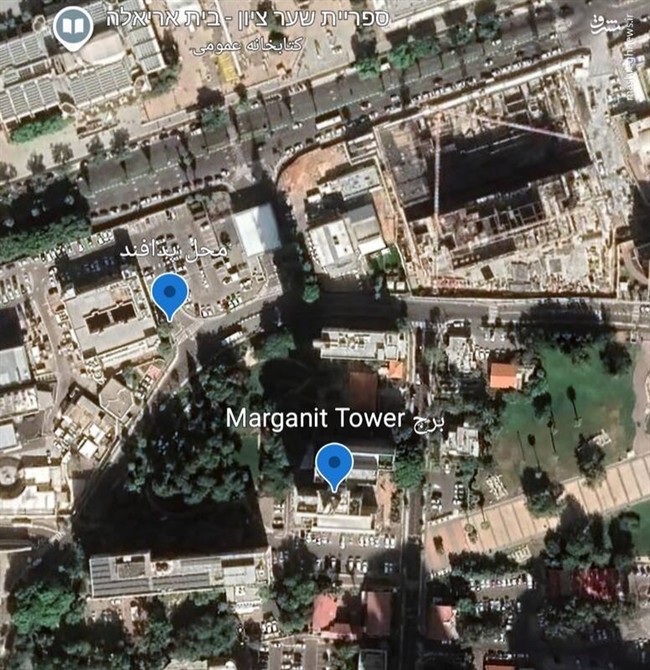 شناسایی محل اصابت پدافند اسرائیلی در جنگ 12 روزه/ دقت موشک ایران در اصابت به قلب تلآویو +عکس و فیلم