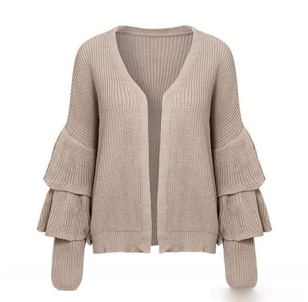 مدل ژاکت بافتنی جلو باز جدید