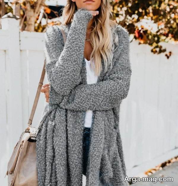 مدل شیک ژاکت بافتنی