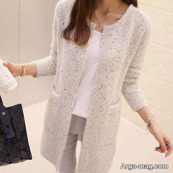 مدل ژاکت بافتنی شیک