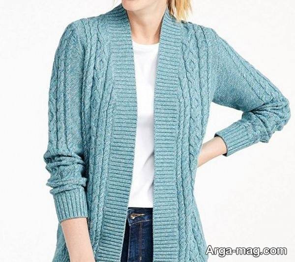 ژاکت زیبا بافتنی