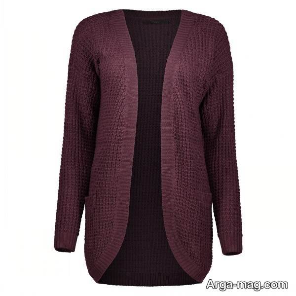 ژاکت منحصر به فرد بافتنی