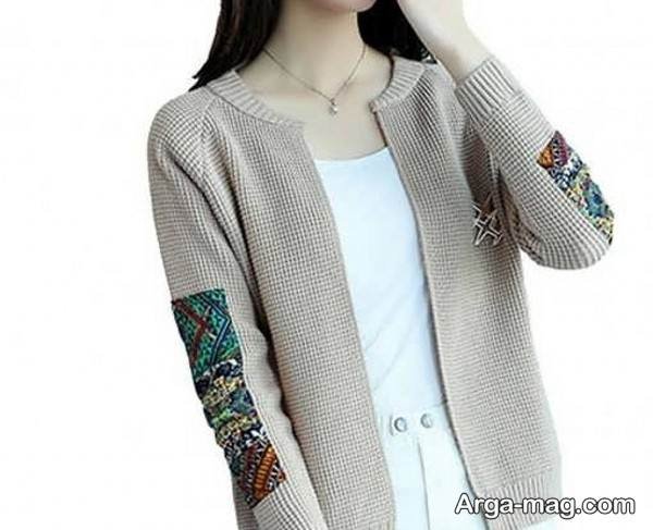 خاص ترین مدل ژاکت بافتنی جلو باز