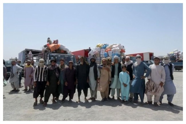 طالبان مهاجران غیرقانونی را از مرز ایران برگرداند