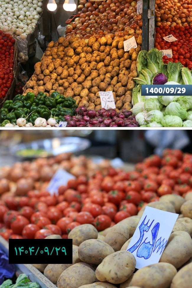 قیمت&zwnj;ها در ۳ سال؛ همان مغازه&zwnj;ها در شب یلدا