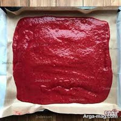 آموزش تهیه لواشک در فر