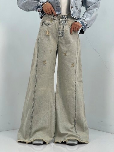 ست کردن شلوار جین دخترانه