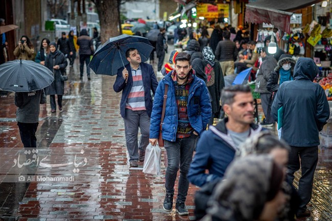 هوای تهران چهارشنبه بارانی می‌شود