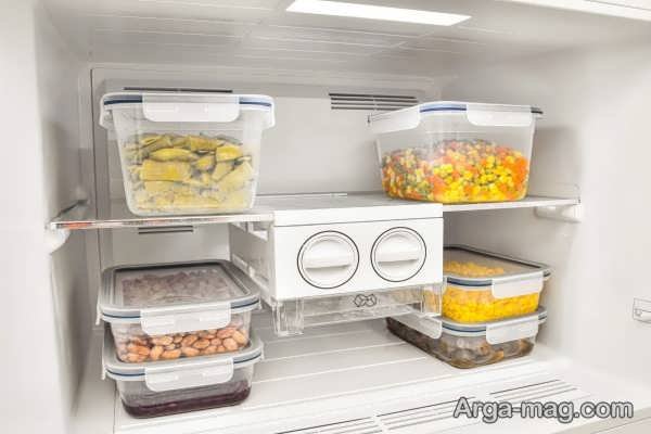 چیدمان هوشمندانه مواد غذایی در یخچال