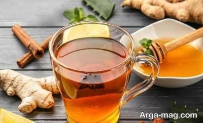نحوه تهیه چای عسل