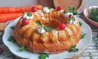 طرز تهیه کیک سبزیجات خوشمزه و سالم در خانه