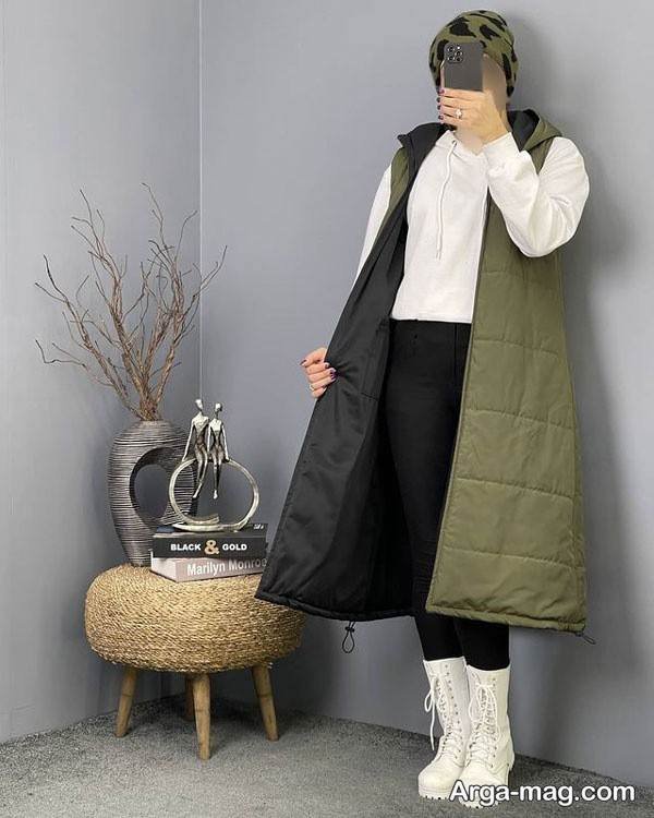 ایده لاکچری تیپ با پافر