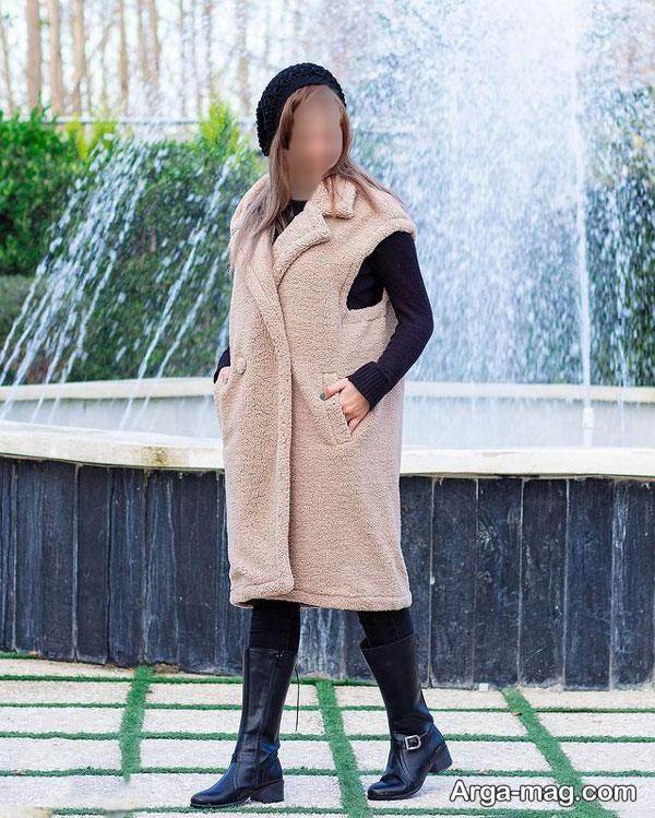 ایده تیپ با پافر لاکچری