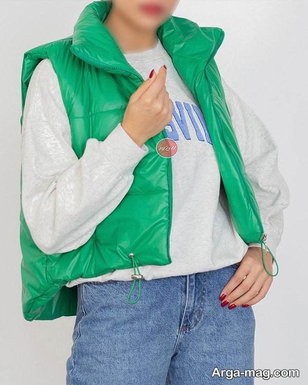 استایل با پافر زیبا