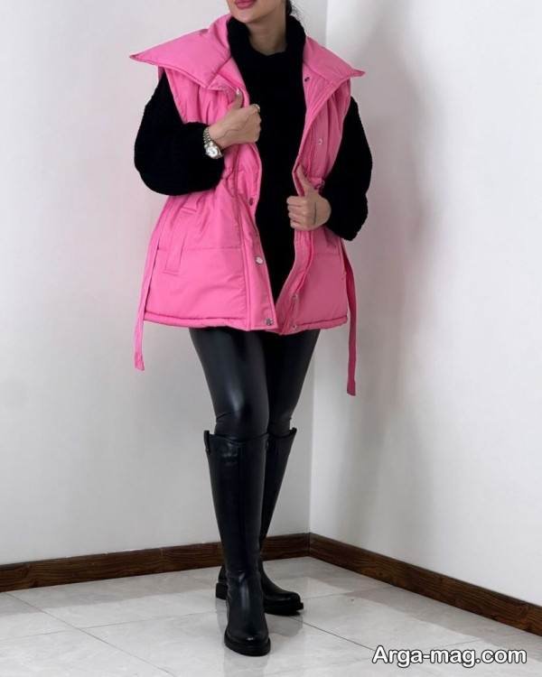 تیپ با پافر لاکچری