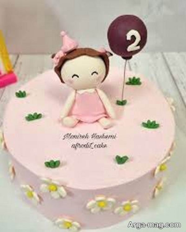 ایده خاص تزیینات کیک تولد دو سالگی 