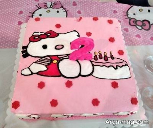 تزیین کیک تولد متفاوت