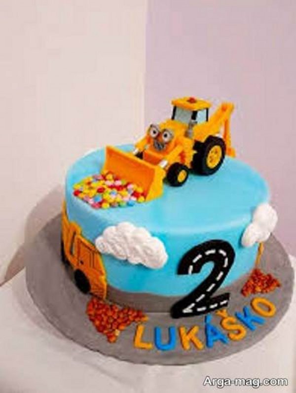 ایده تزیینات زیبا کیک تولد دو سالگی 