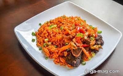 طرز تهیه برنج جولاف اصل آفریقایی مرحله به مرحله