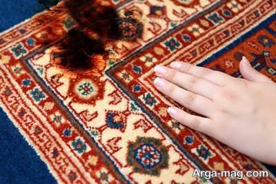 روش بهبود سوختگی فرش در خانه 