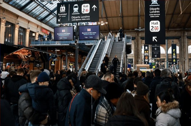 حمل‌و‌نقل ریلی میان انگلیس و فرانسه به حالت تعلیق درآمد/ ماجرا چیست؟