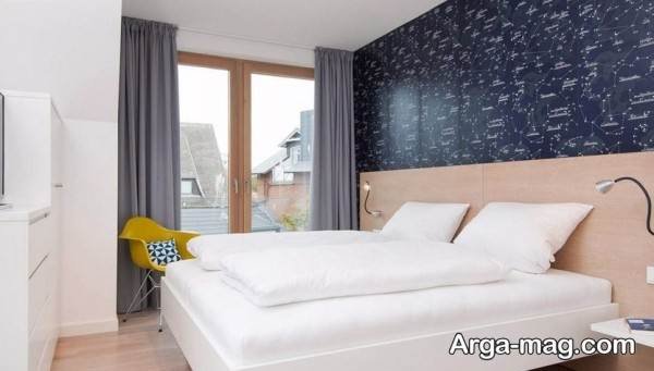 چیدمان اتاق خواب 9 متری شیک