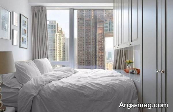 چیدمان اتاق خواب 9 متری لاکچری