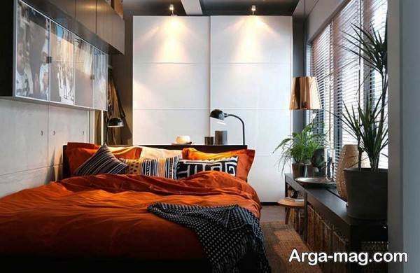 ایده چیدمان زیبا اتاق 9 متری