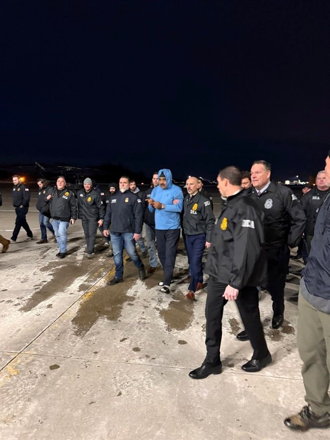 نخستین تصاویر از مادورو و همسرش در نیویورک+ فیلم