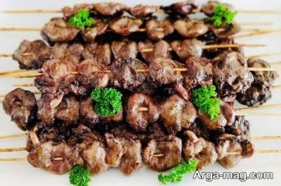 طرز تهیه دل کبابی خوشمزه و نرم به روش حرفه ای