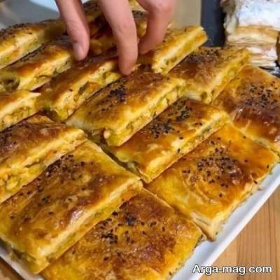 طرز تهیه بورک تنوری خوشمزه و پفکی در خانه