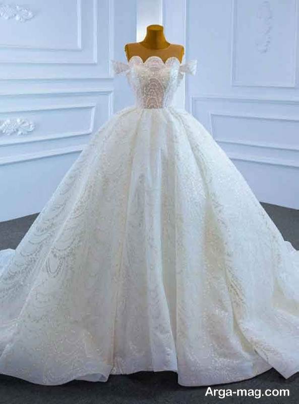 لباس عروس 2025 در طرح خاص