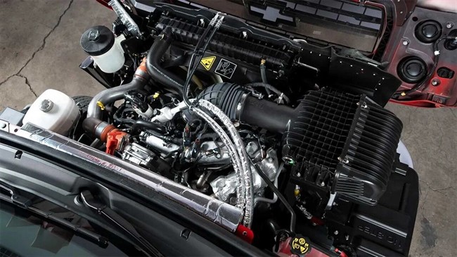 وانت آمریکایی که 17 تن بار میبرد!