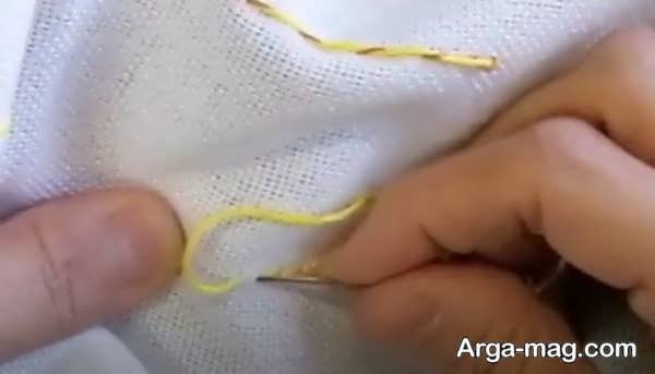 آموزش دوخت بخیه ای