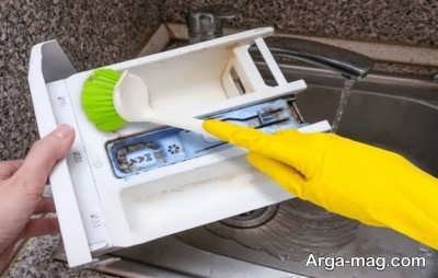 شستن جا پودری در ماشین لباسشویی