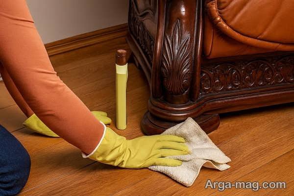 شیوه صحیح پاک کردن منبت مبلمان