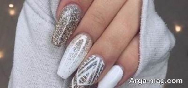 طراحی ناخن مربعی با ایده های شیک و خاص